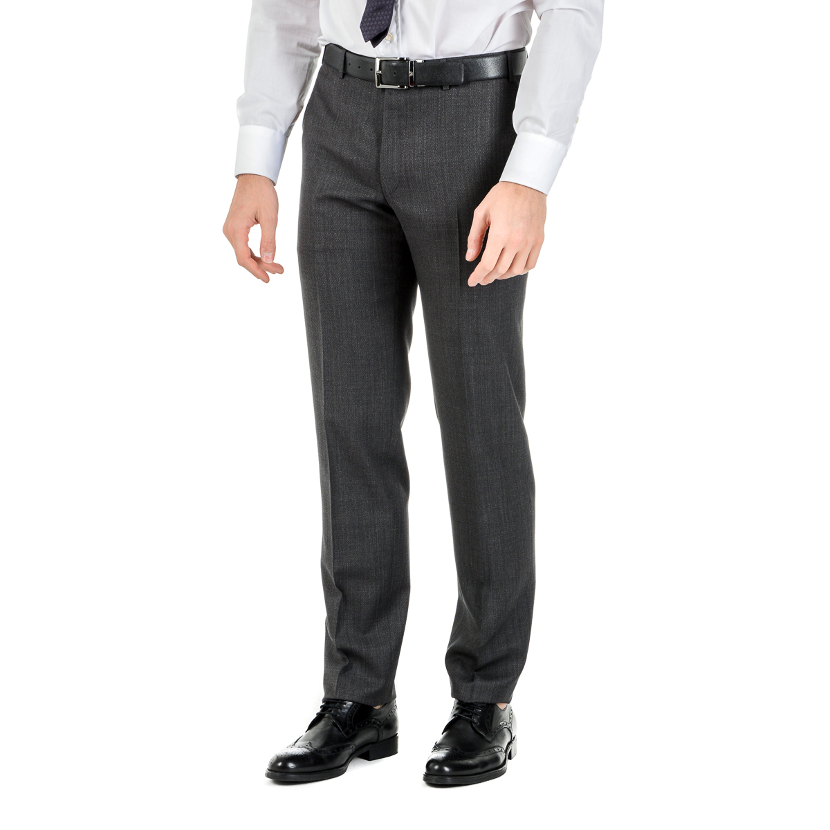 Abito da uomo Canali maniche lunghe grigio scuro