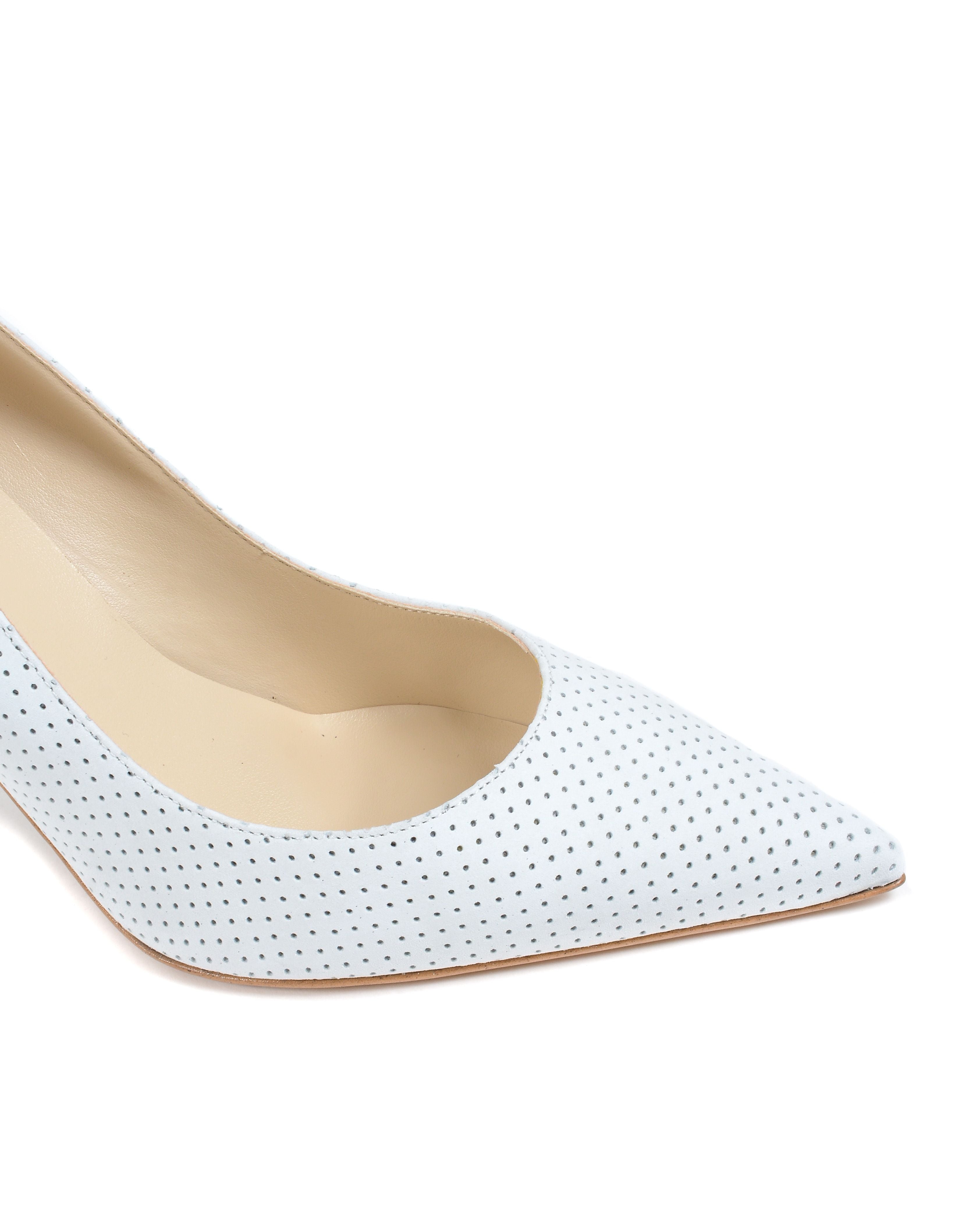 19V69 Italia Donna Décolleté Bianco DEC85 CALF TRAF GESSO