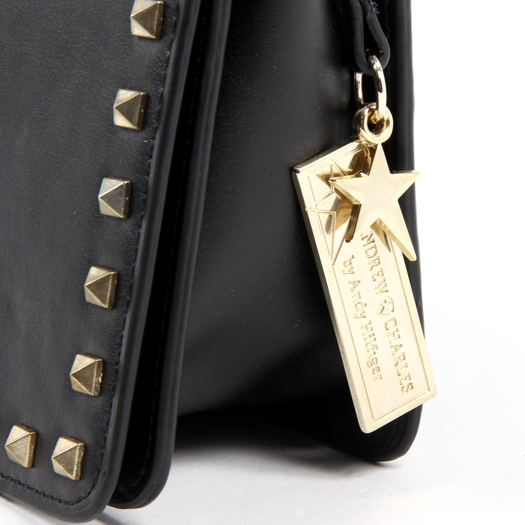 Borsa a mano da donna Andrew Charles nera PAIGE