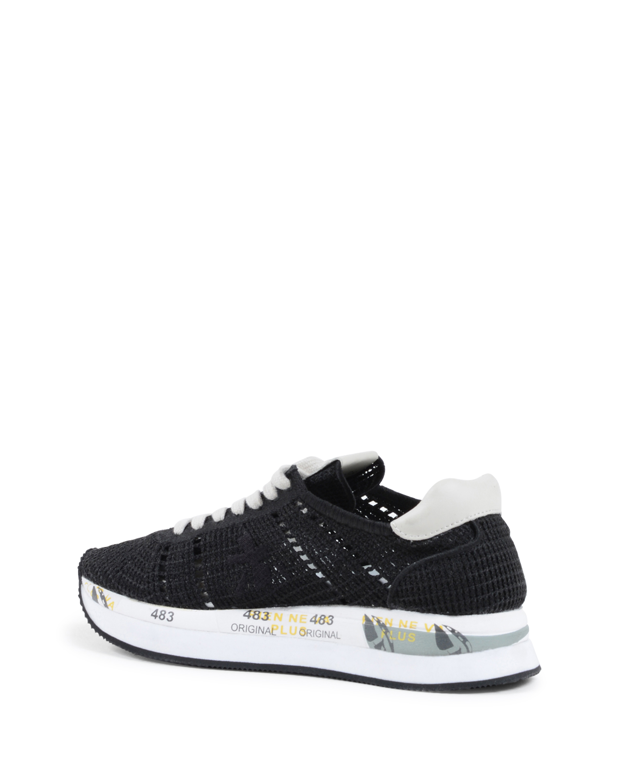 Premiata Sneaker da donna nera CONNYI 1953