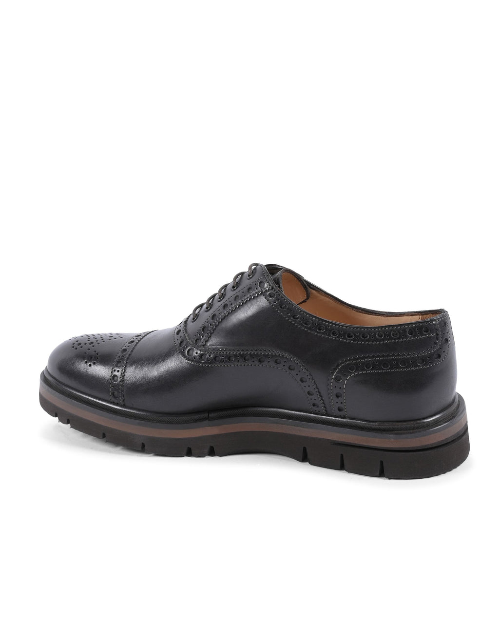 Scarpe Brogue Uomo Dee Ocleppo EB130 VITELLO T MORO