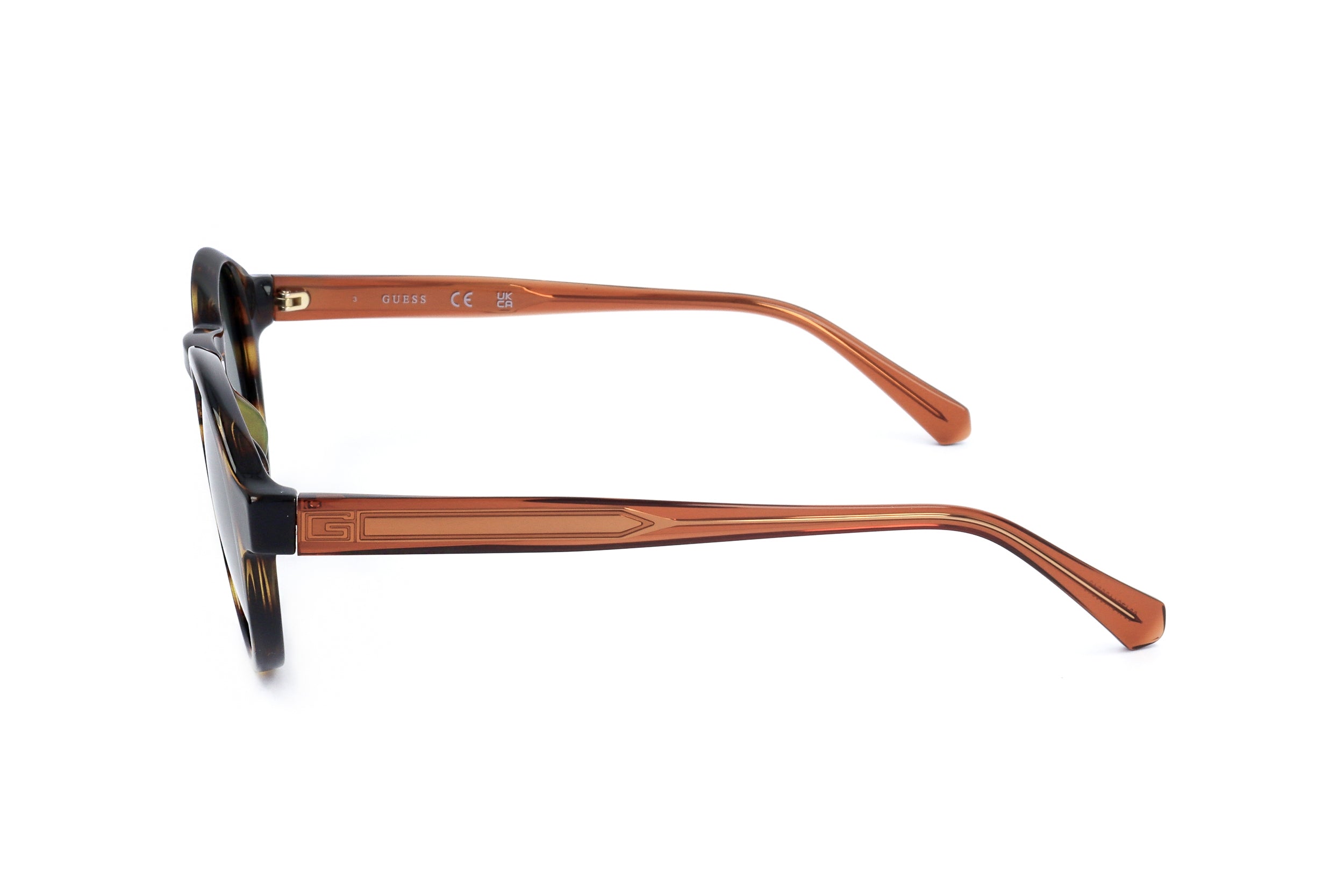 Occhiali da sole da uomo Guess GU00049 52R 50 21 145 AVANA SCURO