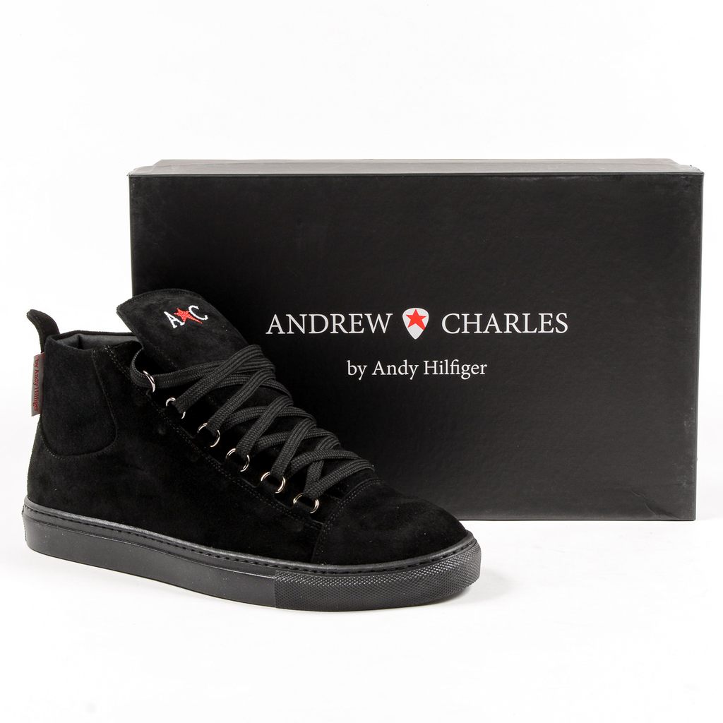 Andrew Charles Sneaker da uomo nere JEFF