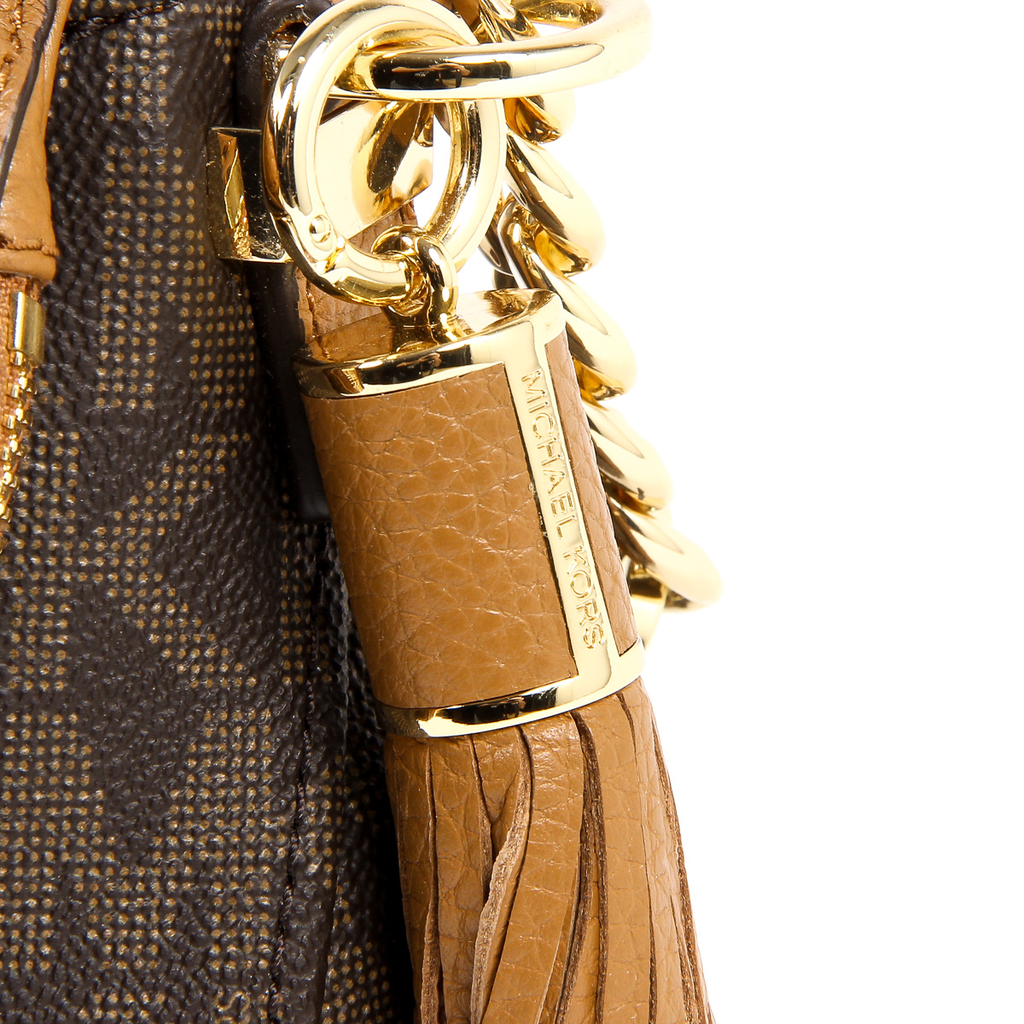 Borsa a mano da donna Michael Kors BEDFORD 35T7GBFL2B BRN ACORN