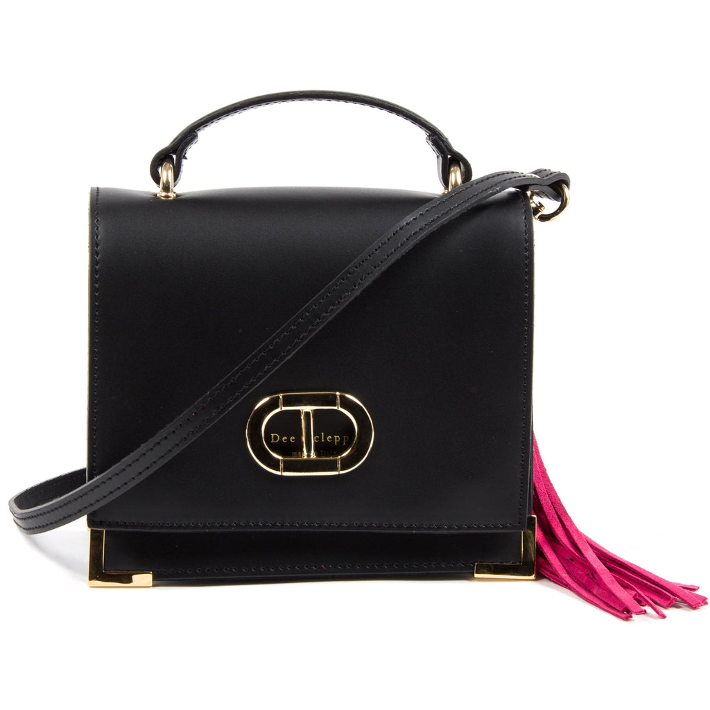 Borsa a tracolla Sanremo nera