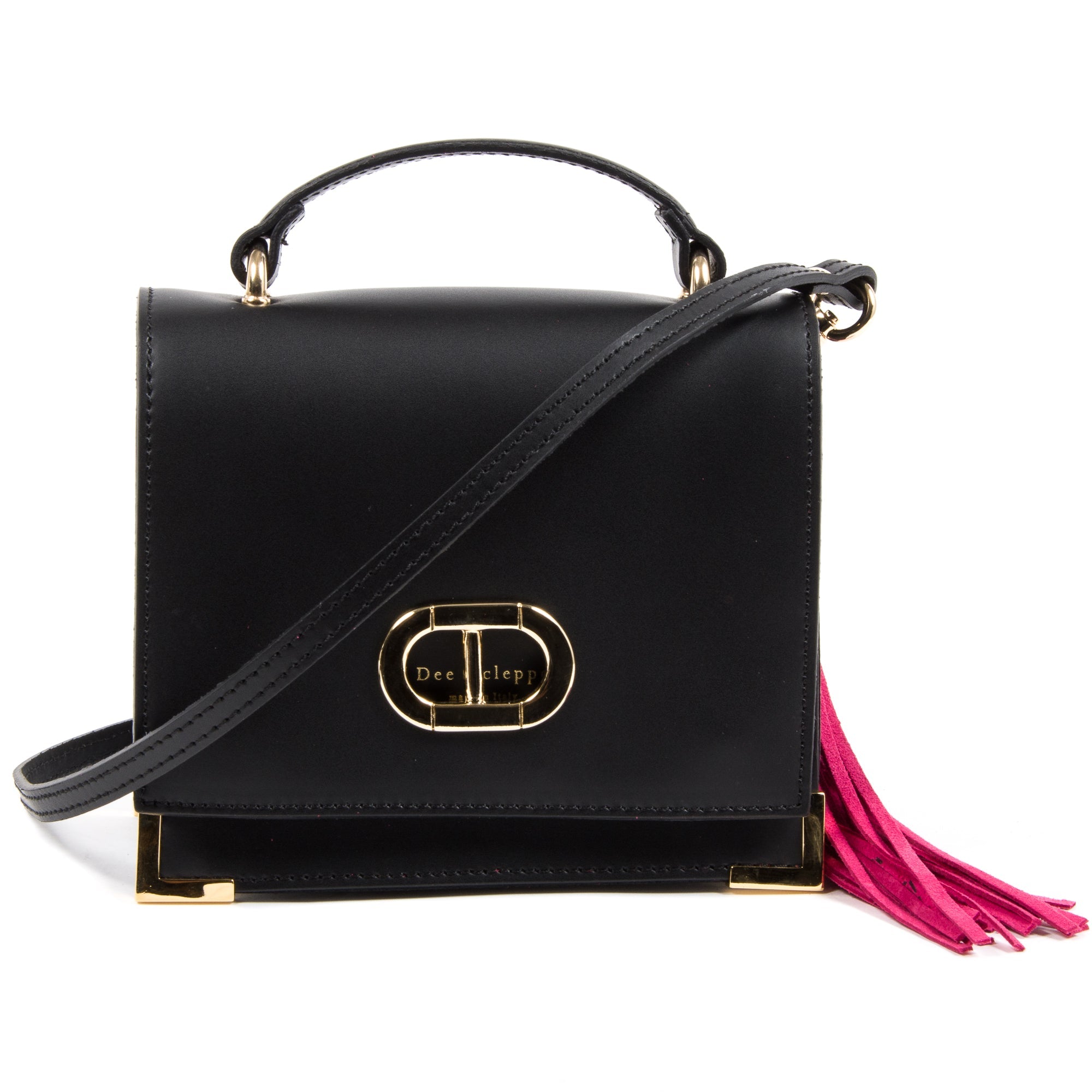 Borsa a tracolla Sanremo nera