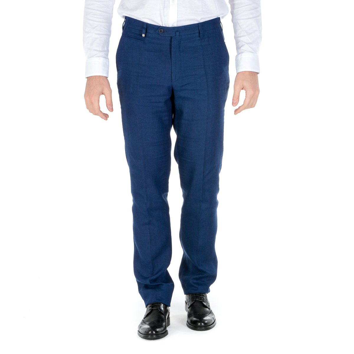 Corneliani Pantaloni Uomo Blu