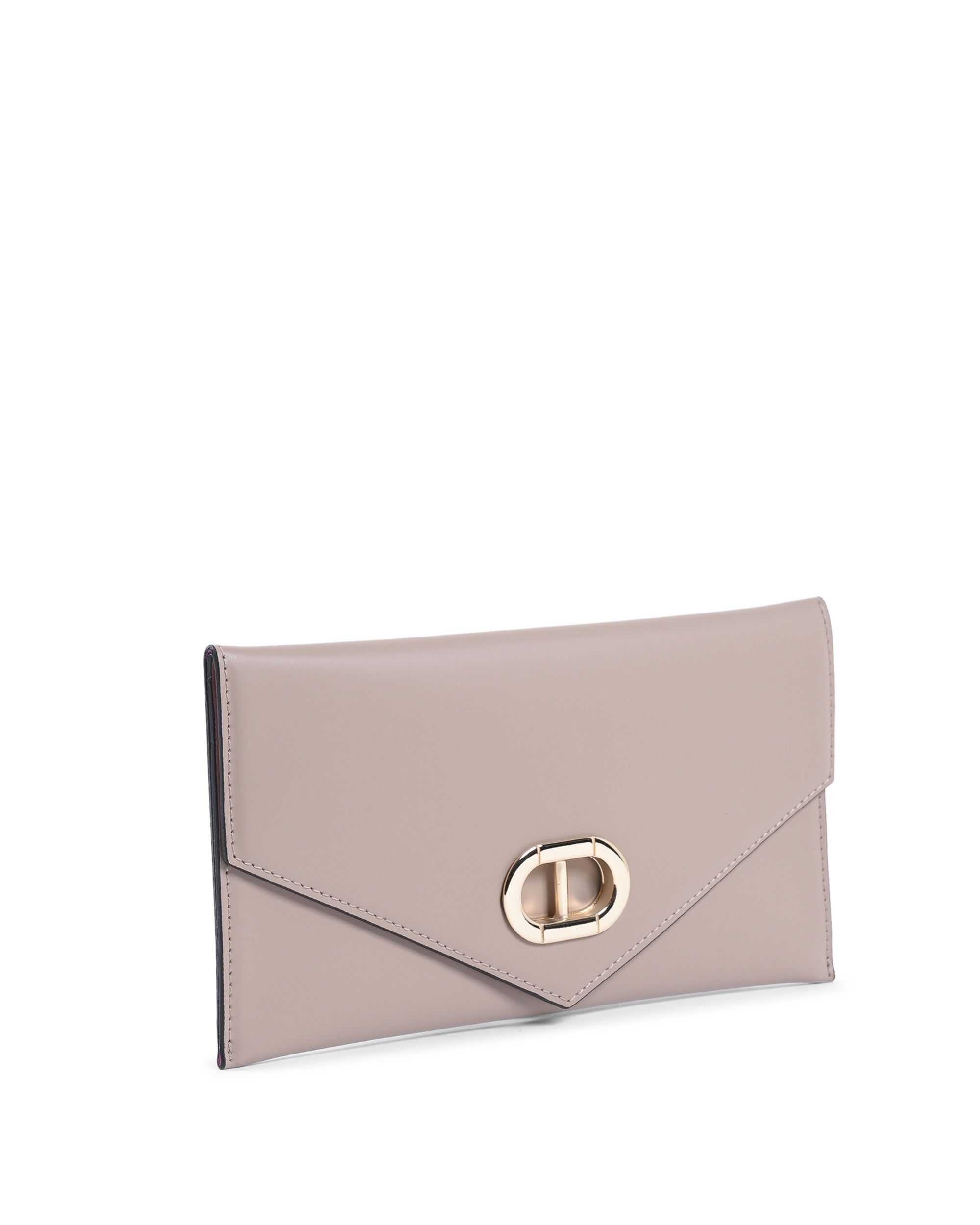 Pochette in pelle color carne