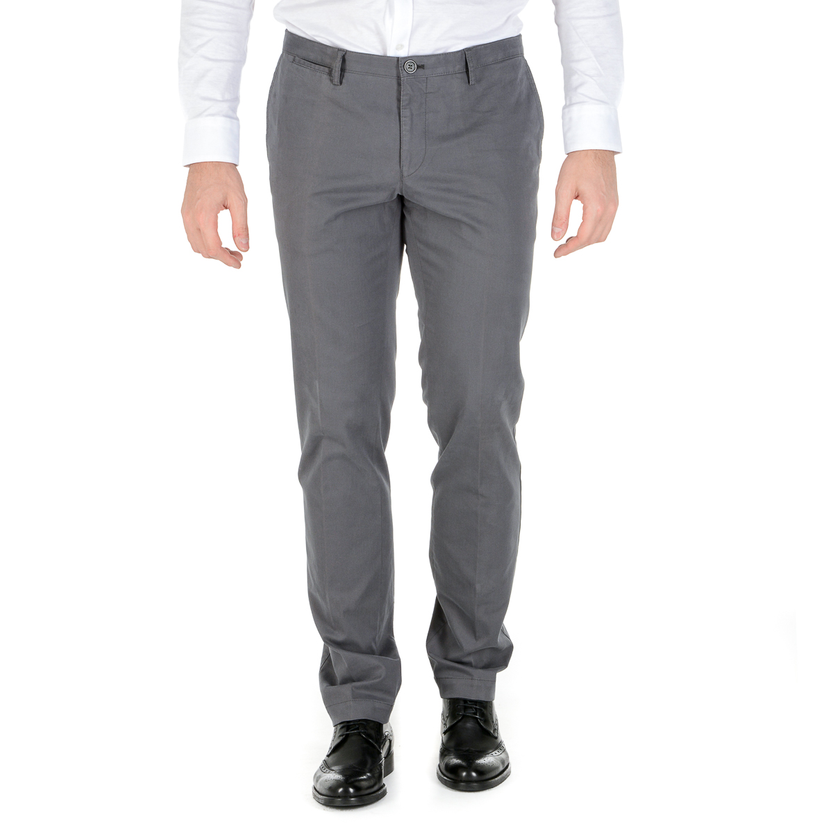 Pantaloni da uomo Hugo Boss grigi STANINO