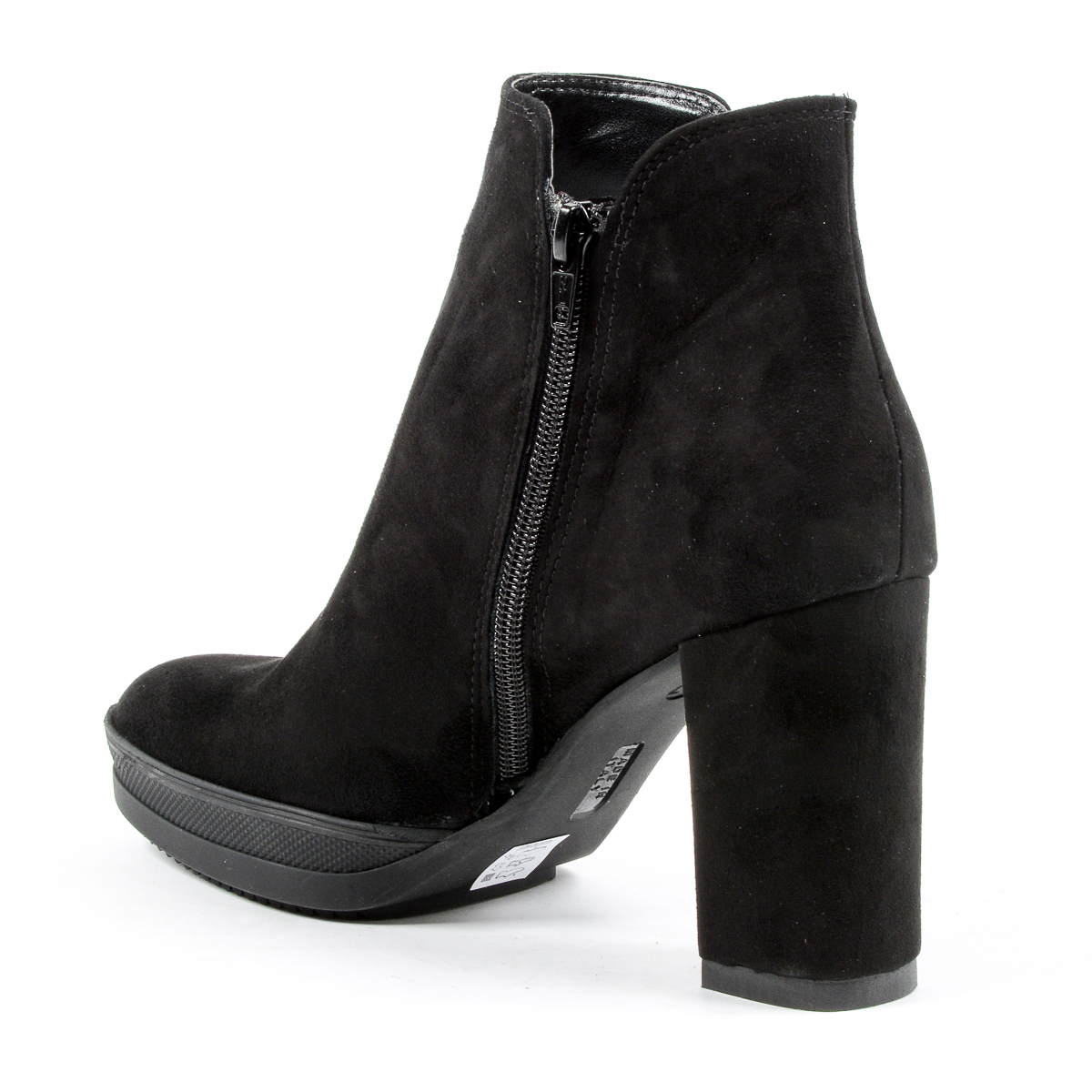 Stivaletti con tacco da donna Andrew Charles neri SHERYL