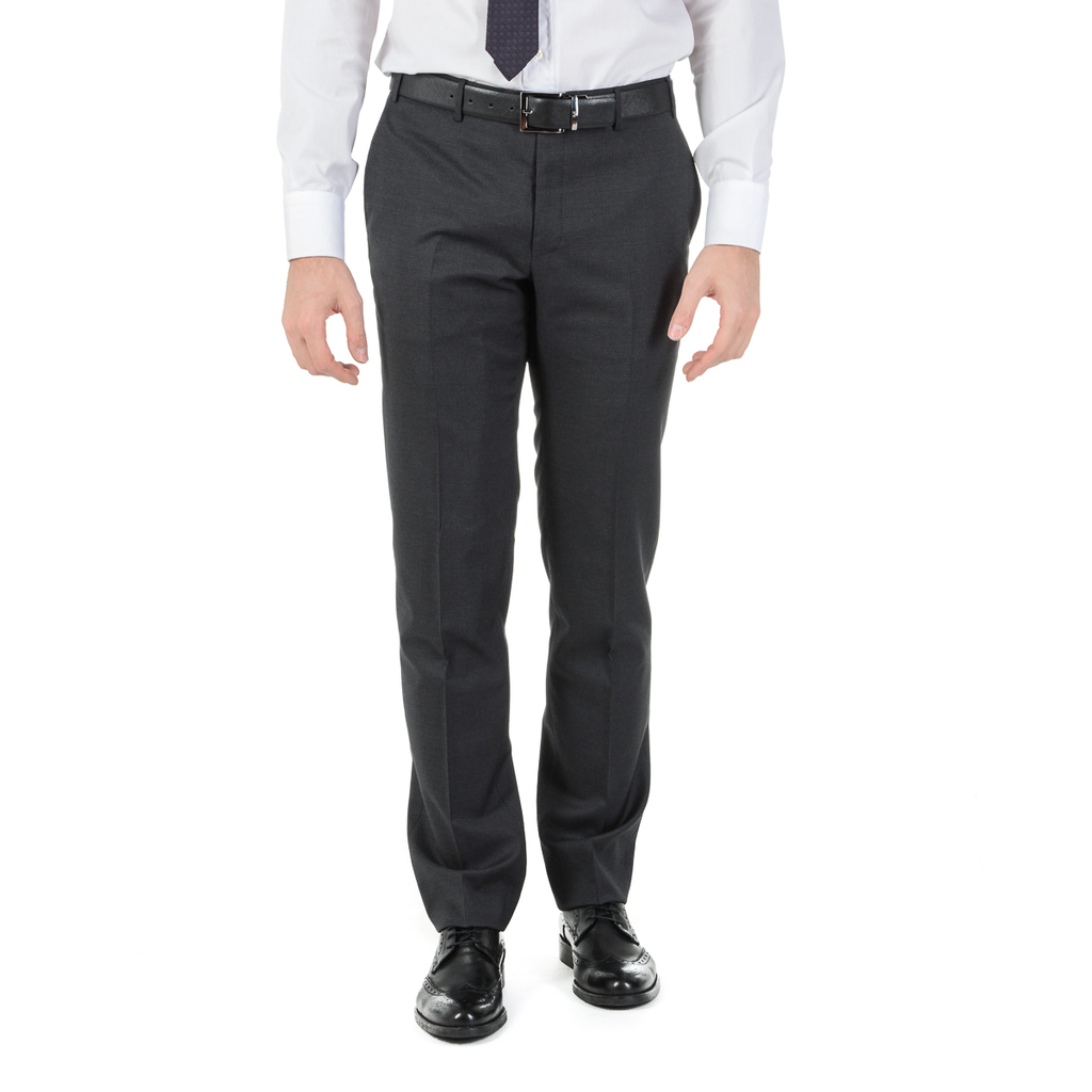 Corneliani Abito da uomo a maniche lunghe grigio scuro Super 130's