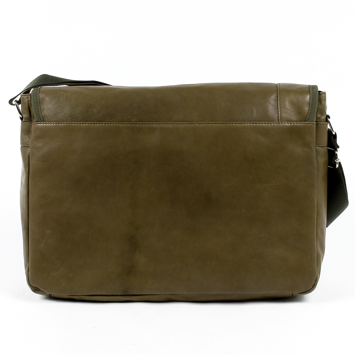 V 1969 Italia Borsa da uomo verde scuro MOSCA