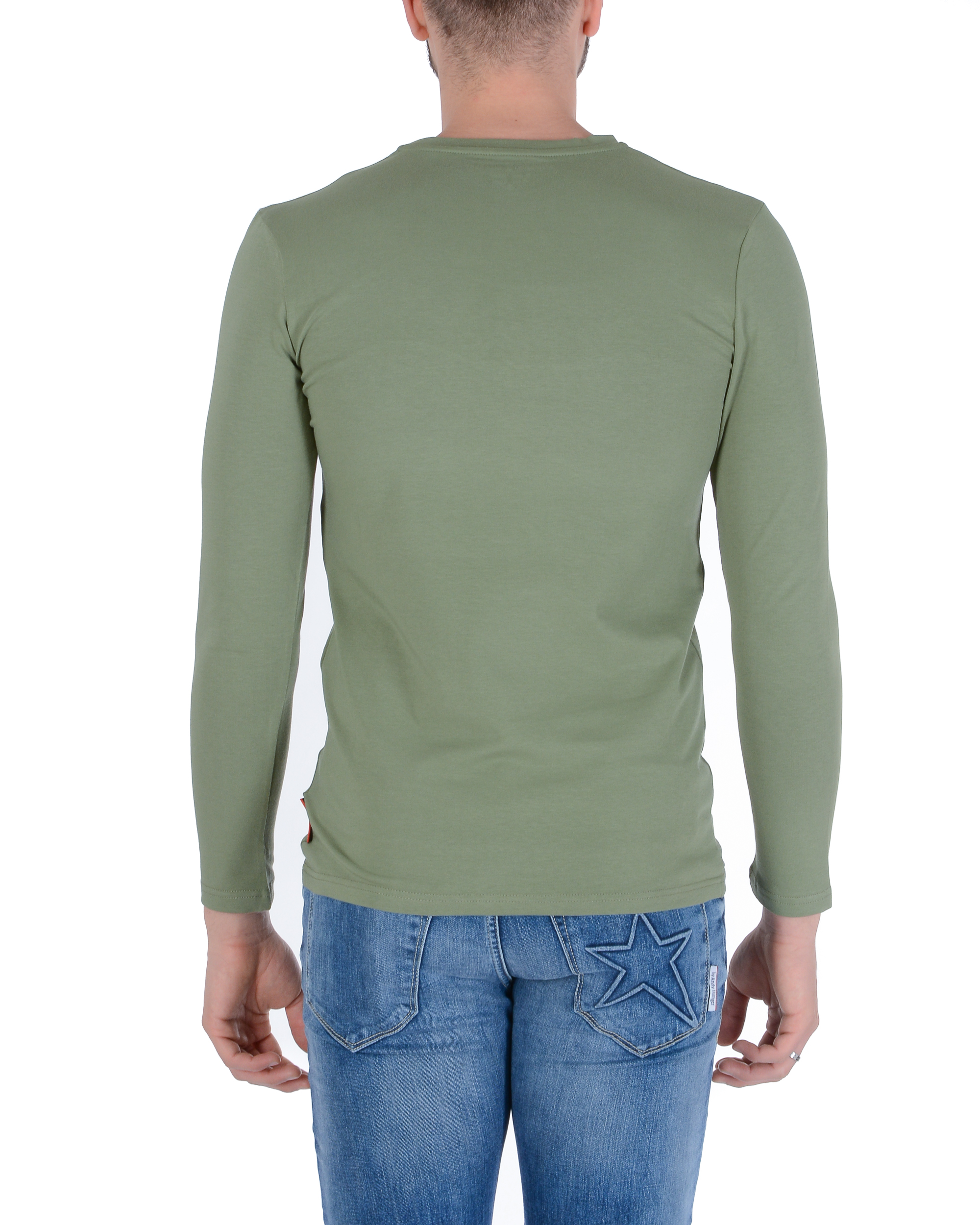 Andrew Charles Maglietta da uomo LS SELMA GREEN S14