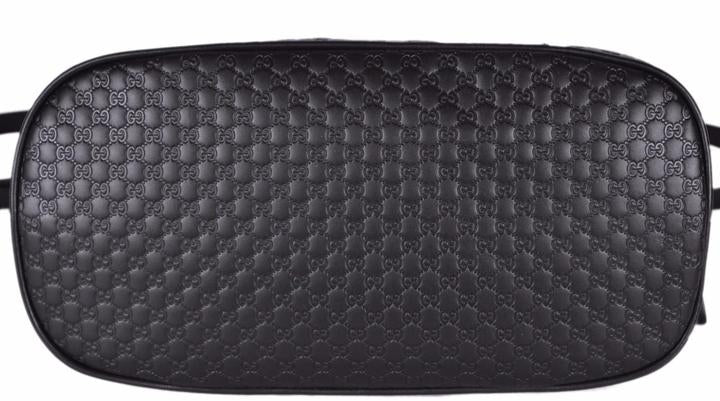 Borsa Gucci Guccissima Dome in pelle nera
