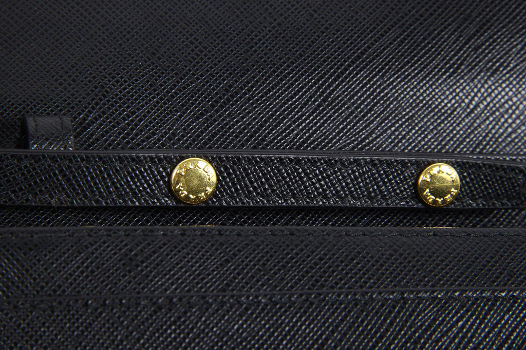 Pochette Prada 1MT437 Nero Saffiano Metallo