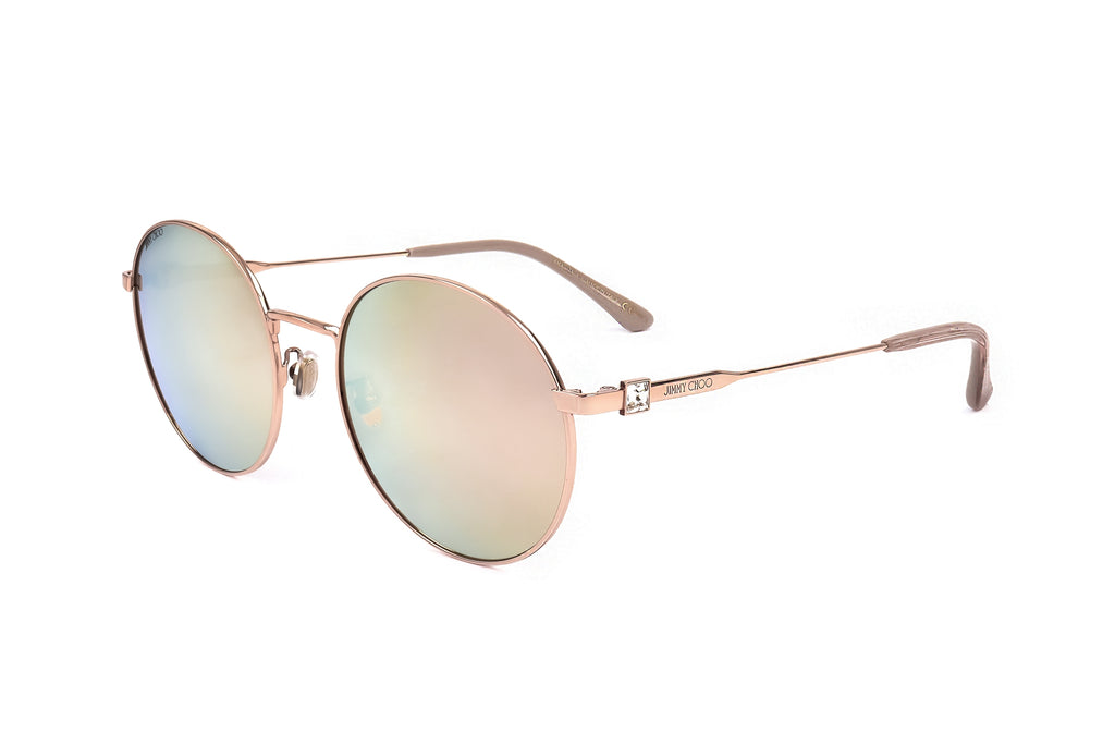 Occhiali da sole da donna Jimmy Choo KAT G SK DDB 58 20 145 GOLD COPPER