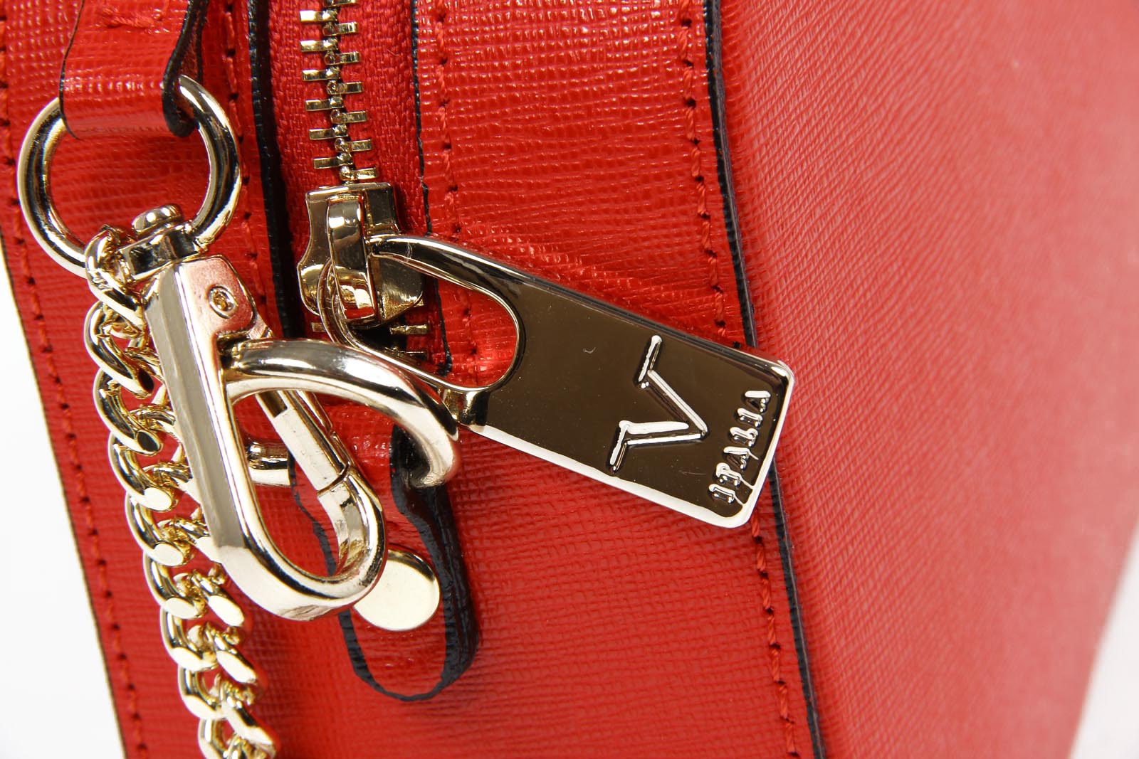V 1969 Italia Borsa da donna V001 SAFFIANO ROSSO