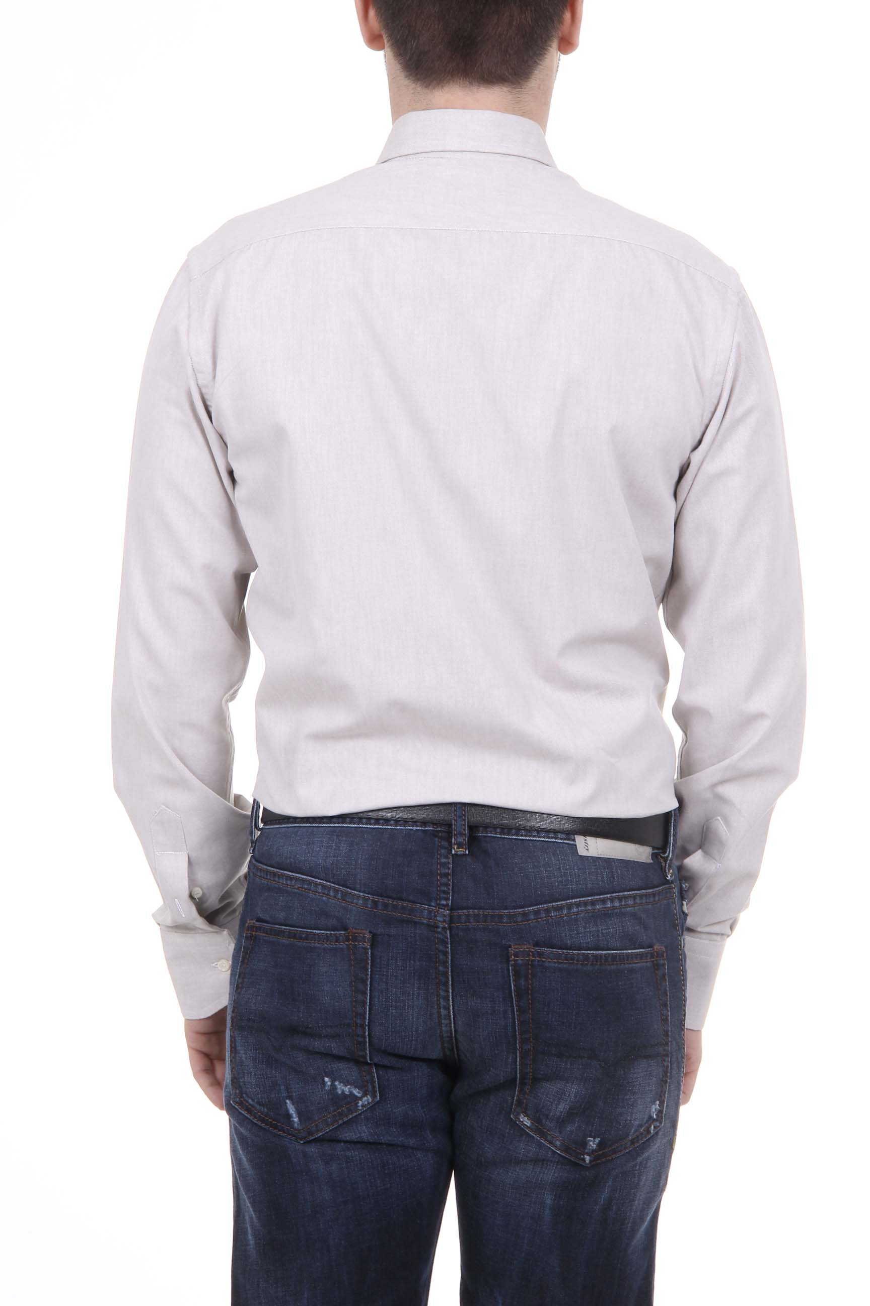 V 1969 Italia Mens Shirt Beige GIANLUCA