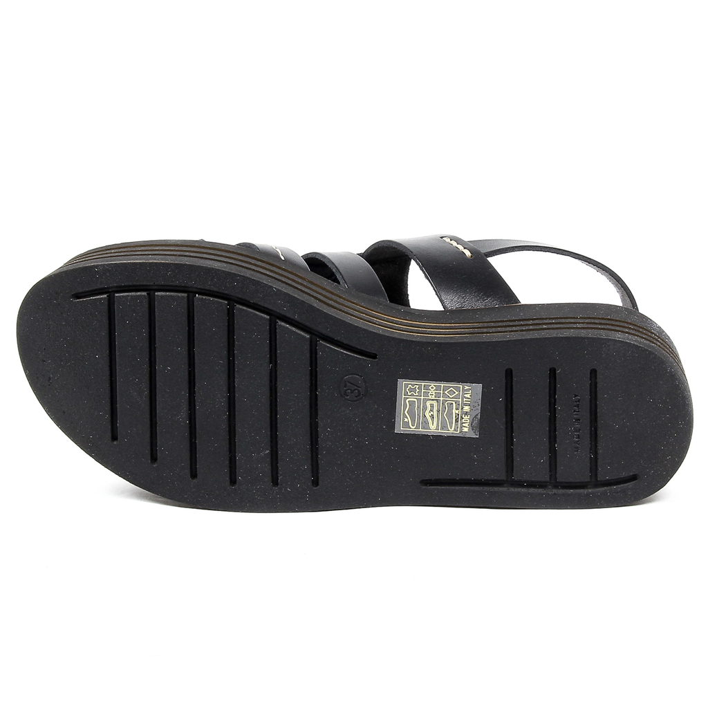 Sandalo flatform da donna V 1969 Italia
