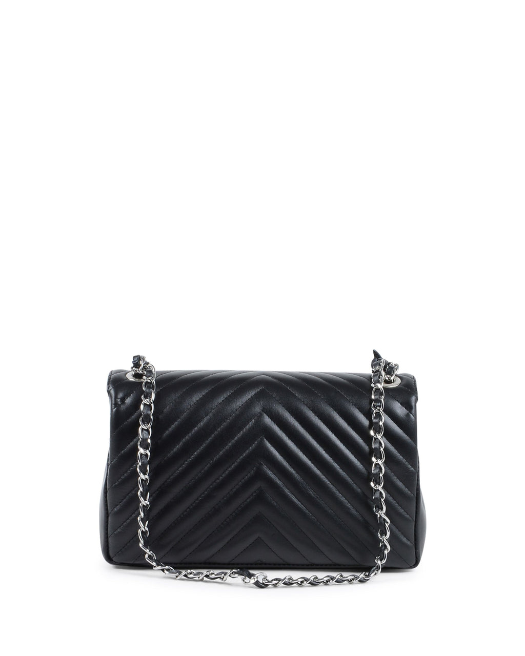 V Italia Borsa a mano da donna nera V0116 KID NERO