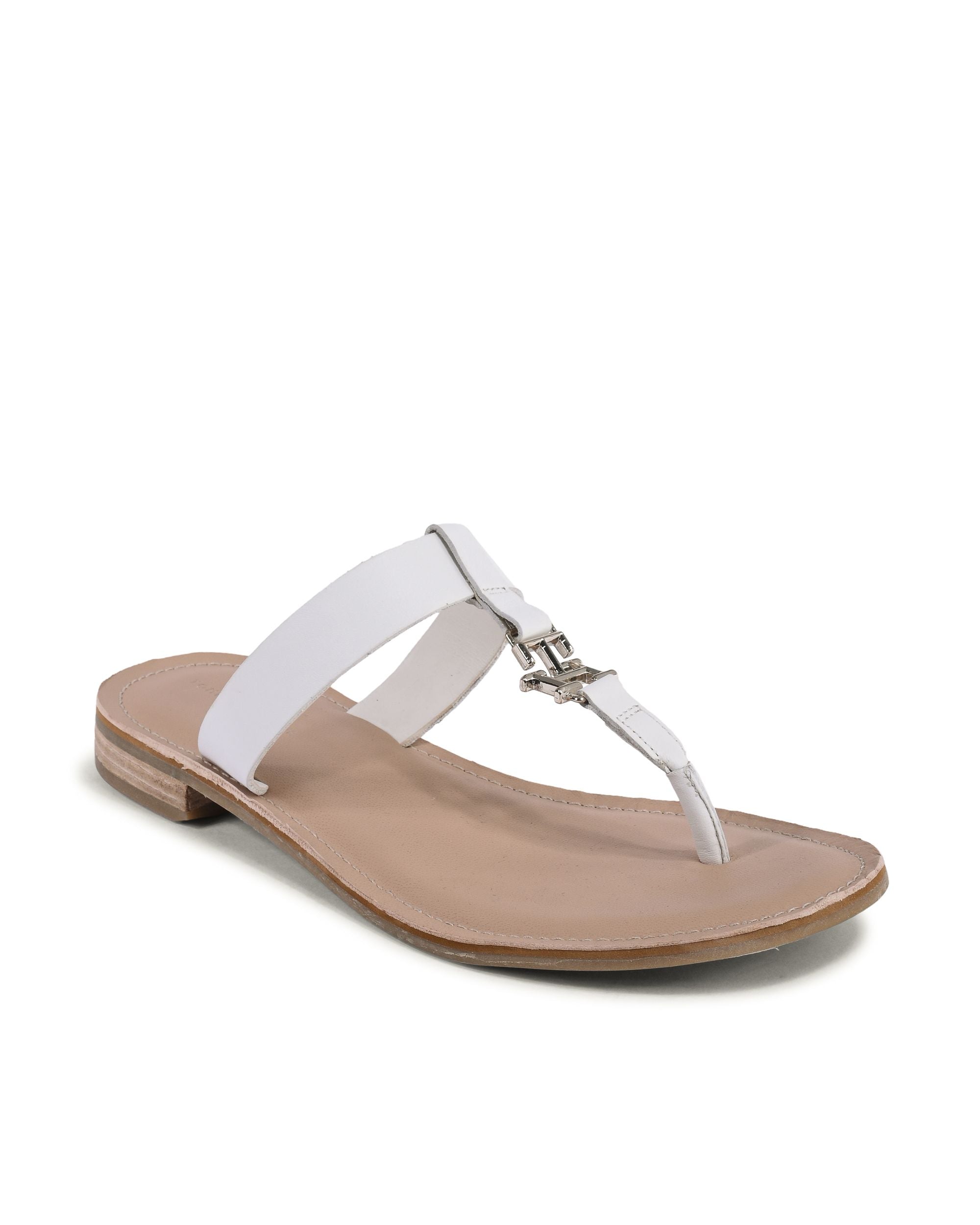Sandalo da donna Tommy Hilfiger bianco FW0FW07174YBL