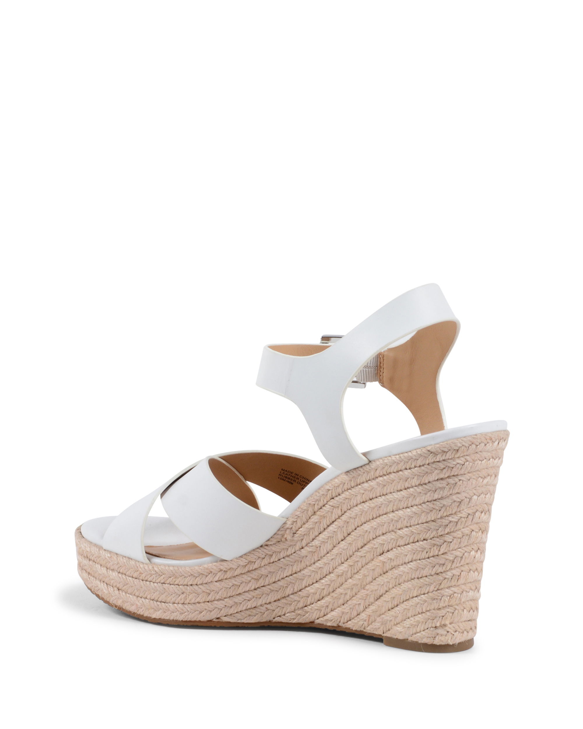 Sandalo con zeppa bianco da donna Michael Kors KADY