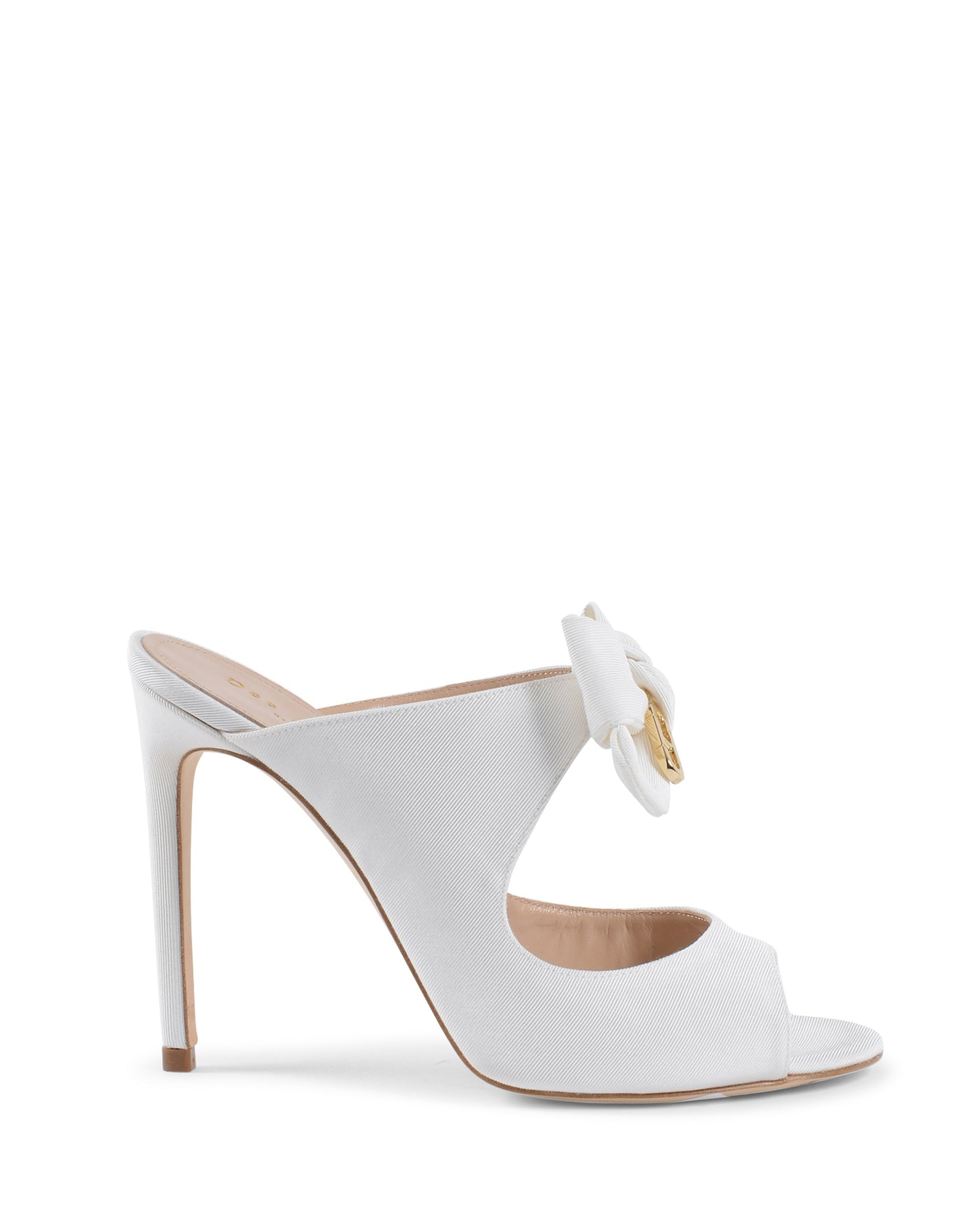Helen High Mule - Bianco