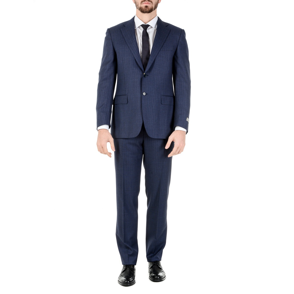 Abito da uomo Canali maniche lunghe blu