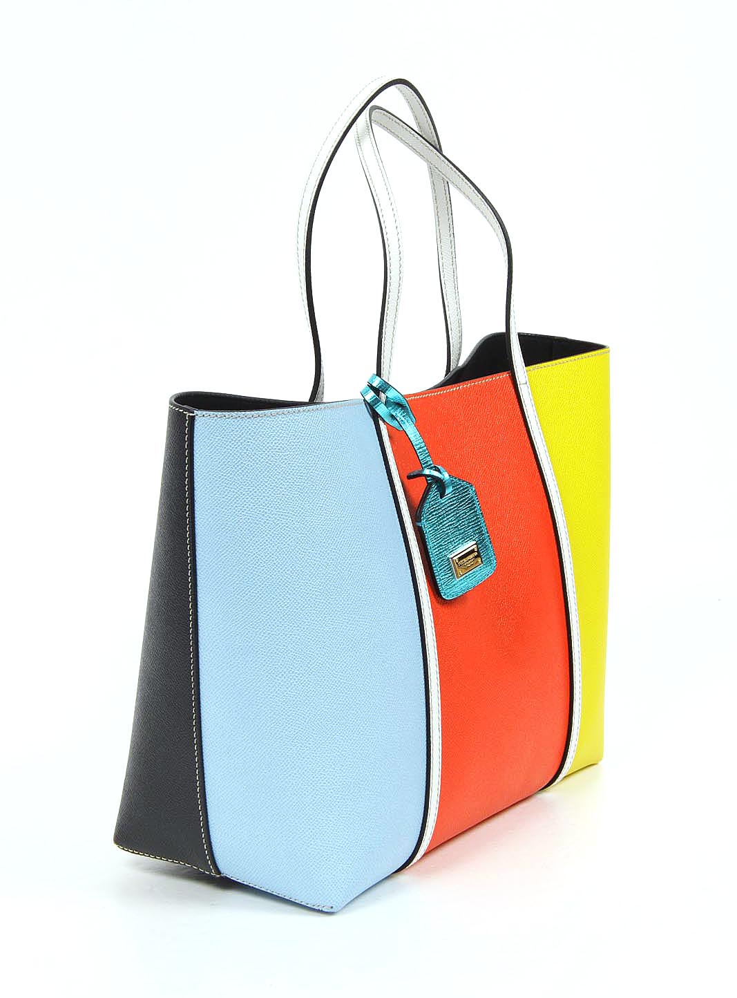 Borsa shopping Dolce & Gabbana Dauphine Esacolor BB6020 AP355 87768