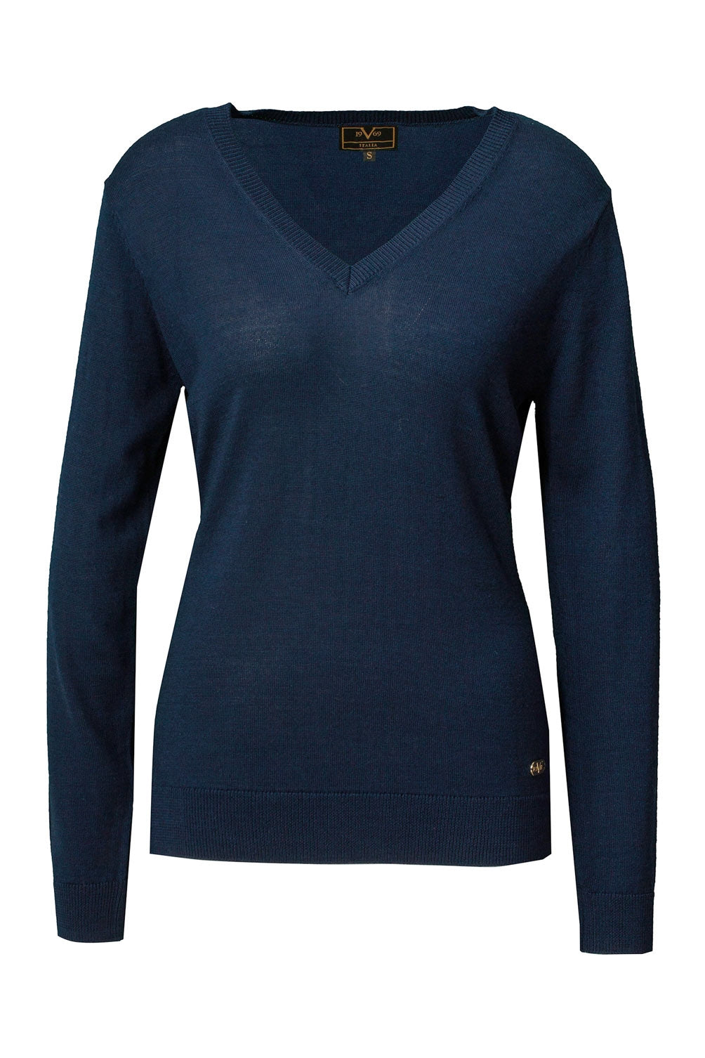 19V69 Italia Maglione Donna Blu Navy KLAUDIA BLU NAVY
