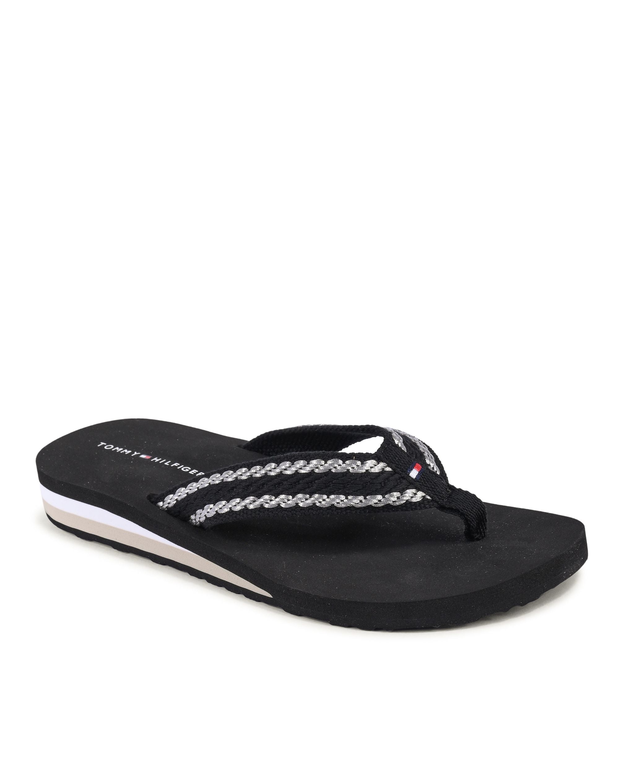 Tommy Hilfiger Infradito da donna nero FW0FW07588BDS