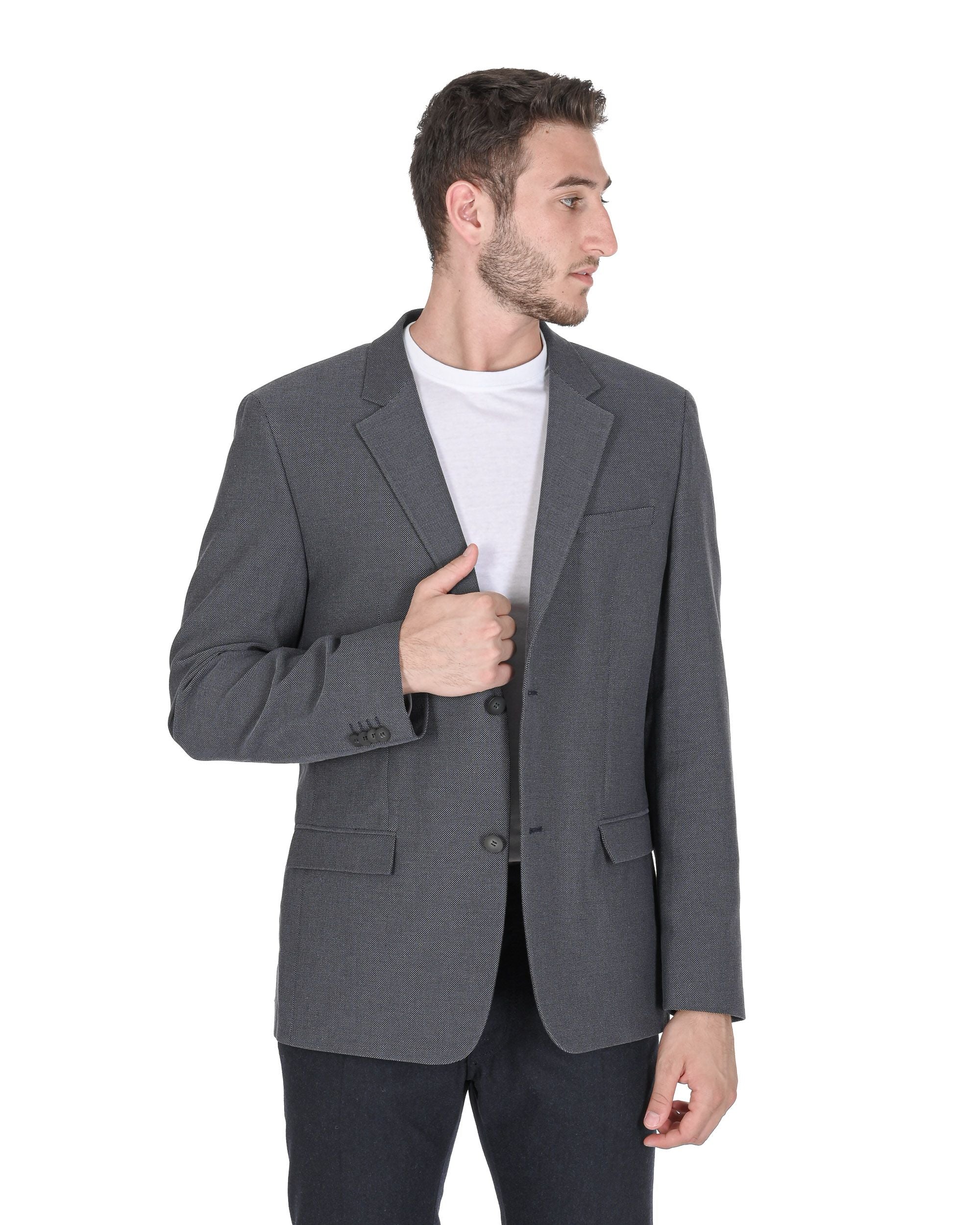 Calvin Klein Blazer da uomo blu K1IK101206478