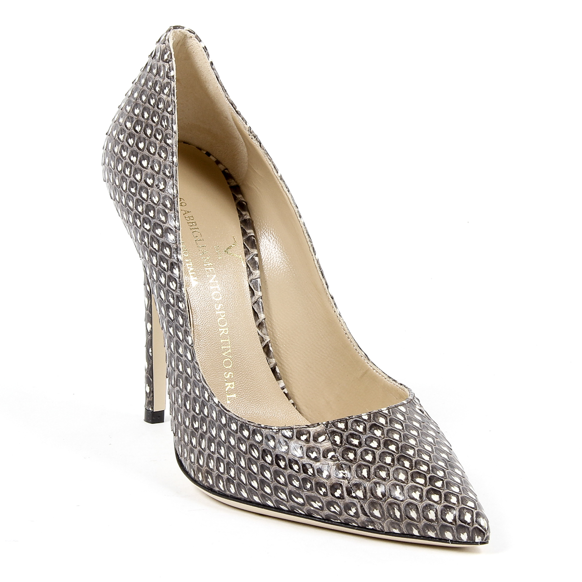 V 1969 Italia Womens Pump Grey ESTER