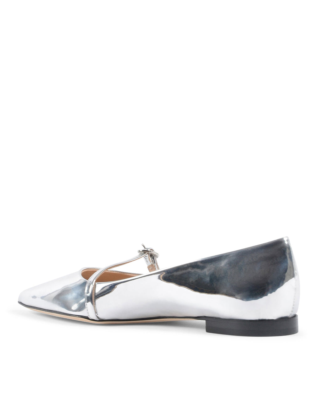Mary Jane Rock Mirrored - Argento