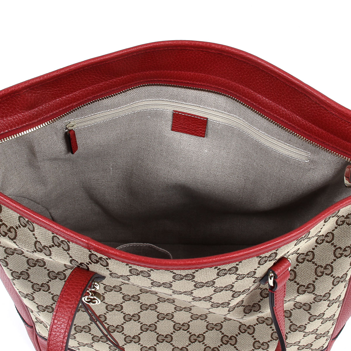 Borsa a mano da donna Gucci GG Guccissima rossa 449242 8606