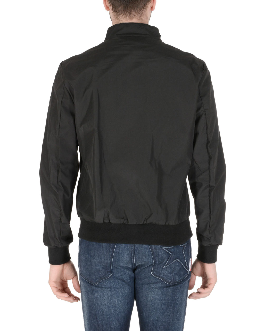 19V69 Italia Giacca da uomo nera GEORGE BLACK