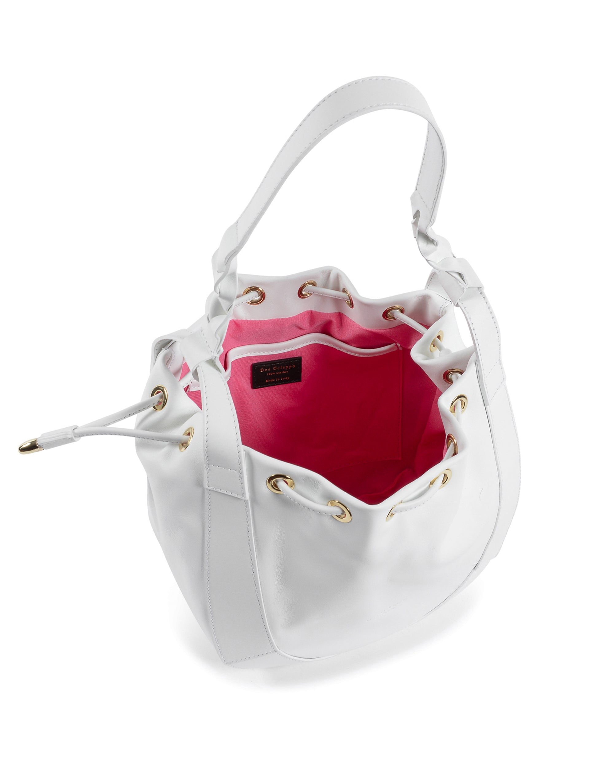 Borsa a secchiello Barolo - Bianca