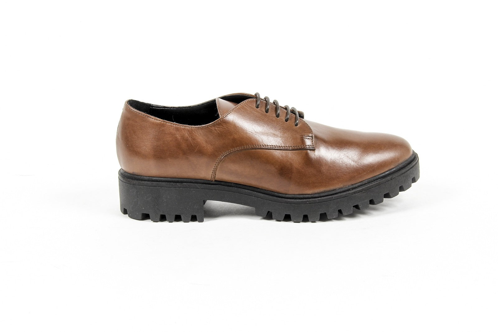 Scarpa stringata da donna V 1969 Italia C01 VITELLO MARRONE