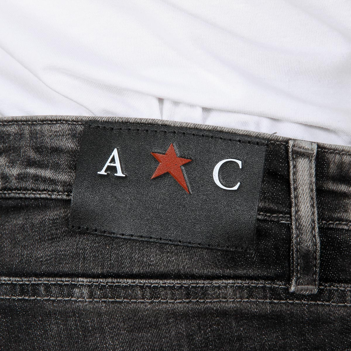 Jeans da uomo Andrew Charles grigio scuro JAN