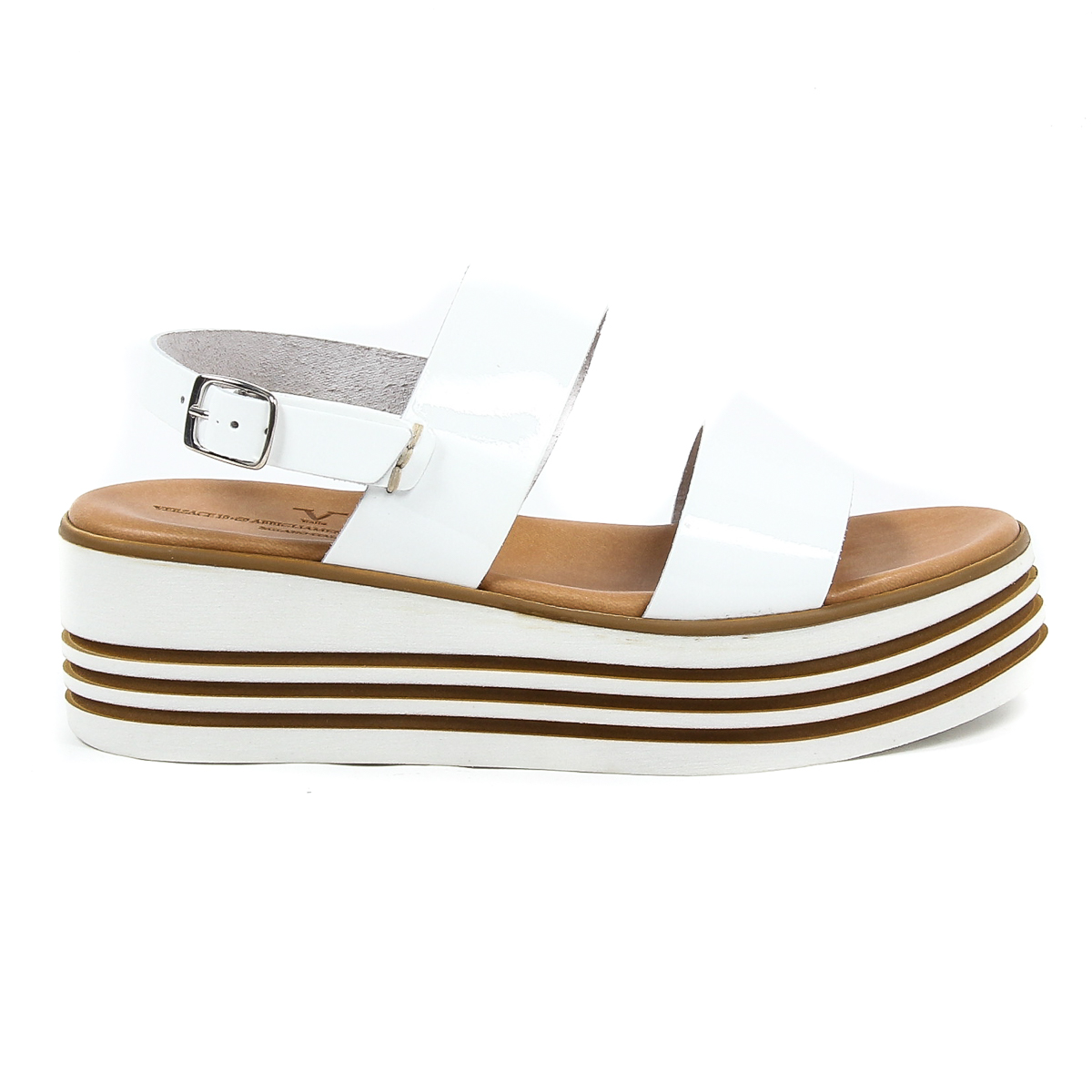 Sandalo flatform da donna V 1969 Italia