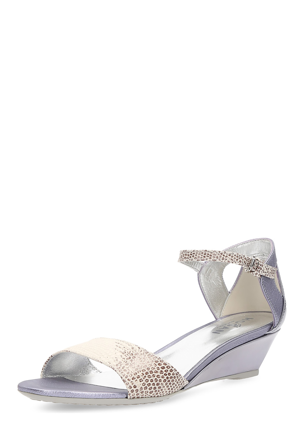 Hogan Sandalo con zeppa da donna Beige HXW2300N41055WK0E37