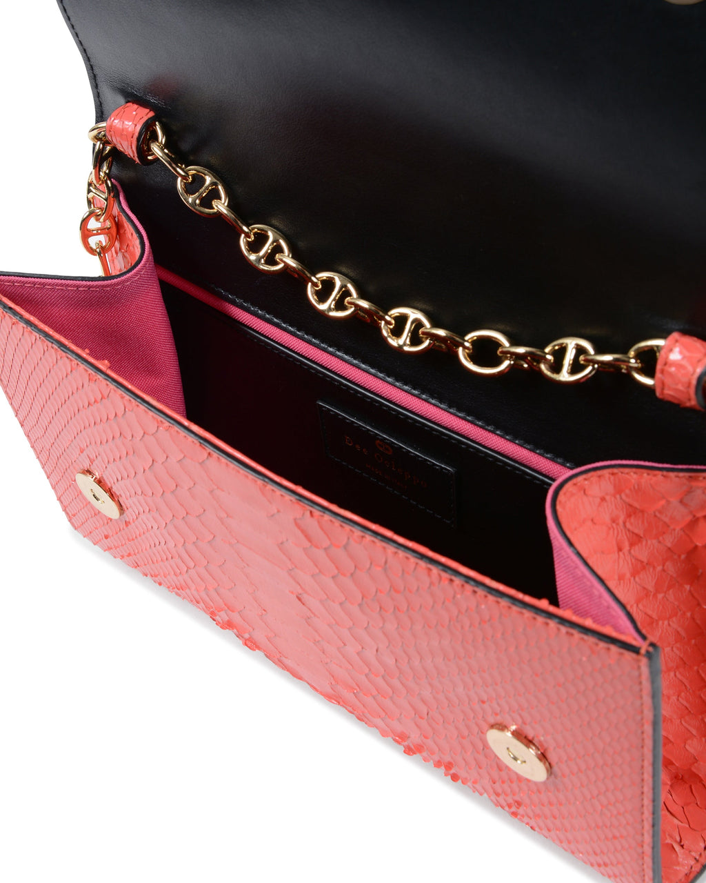 Pochette in pitone Firenze