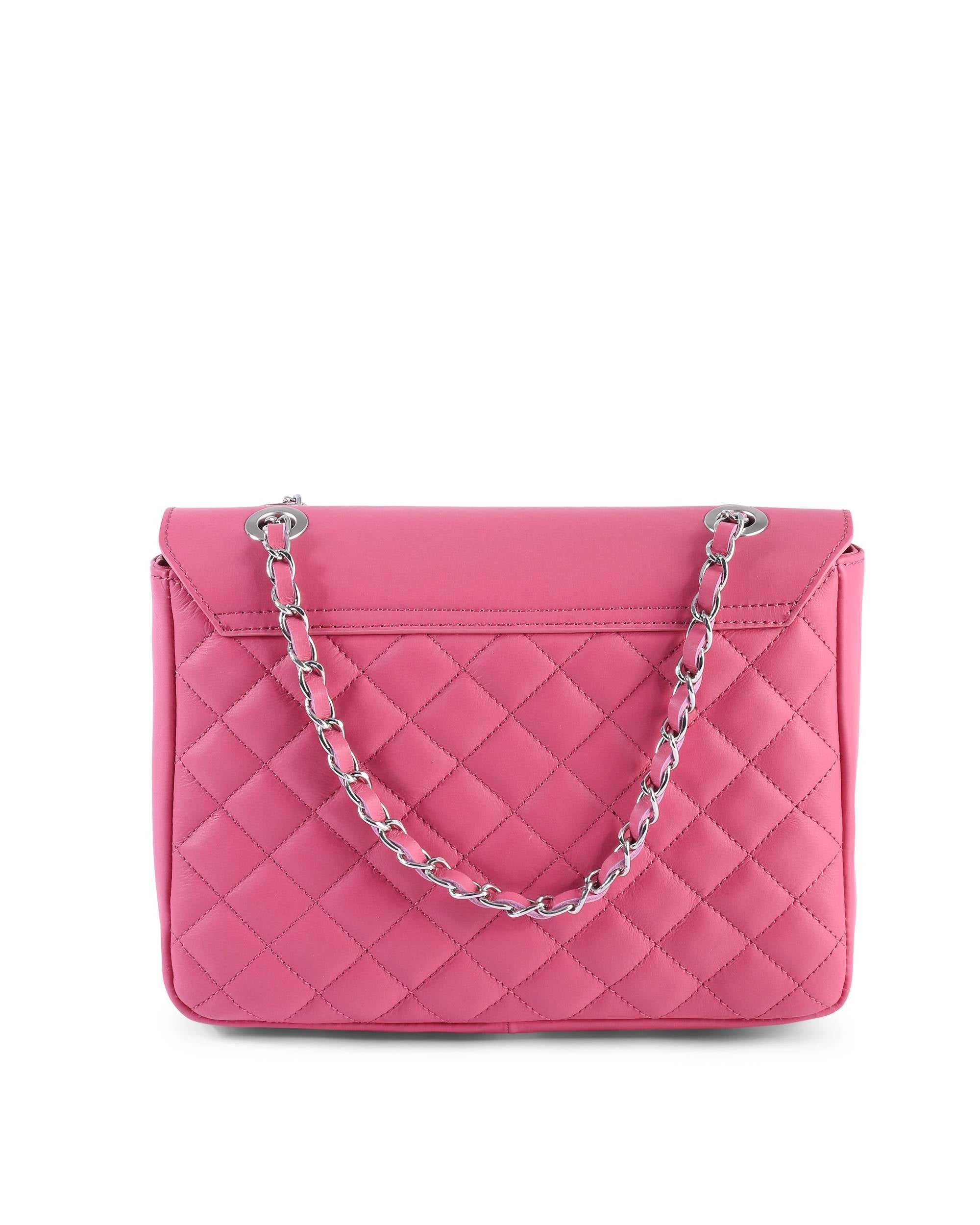 Borsa a mano da donna V Italia V024M-S SAUVAGE FUXIA