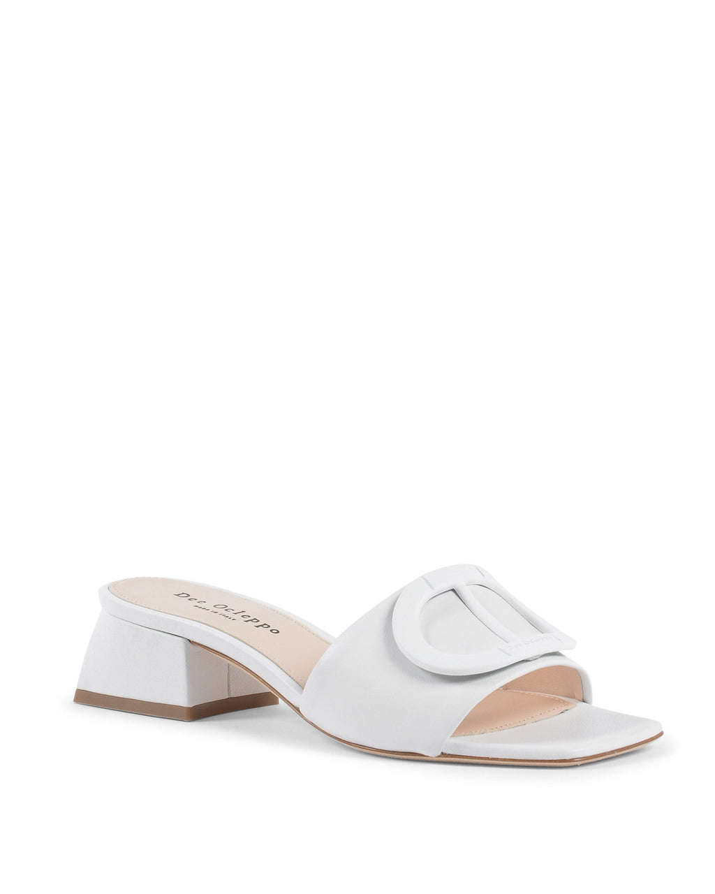 Dizzy Logo Mule - Bianco