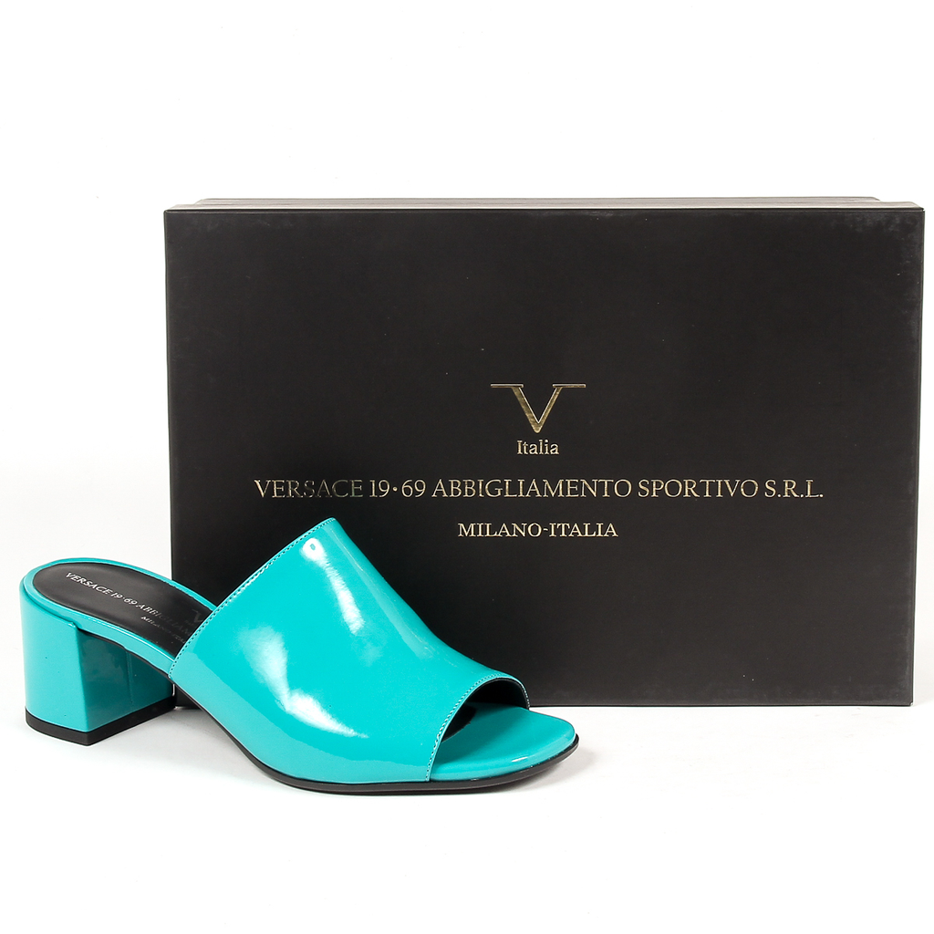V 1969 Italia Sandalo Donna Azzurro FLORENCIA