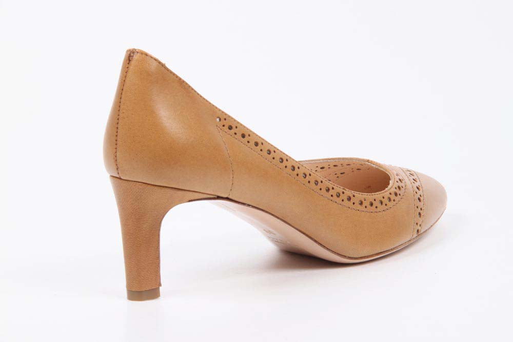 V 1969 Italia Scarpe da donna con tacco a spillo 5632-LAU55 PE JOLLYCG NAPPA JOLLY COGNAC
