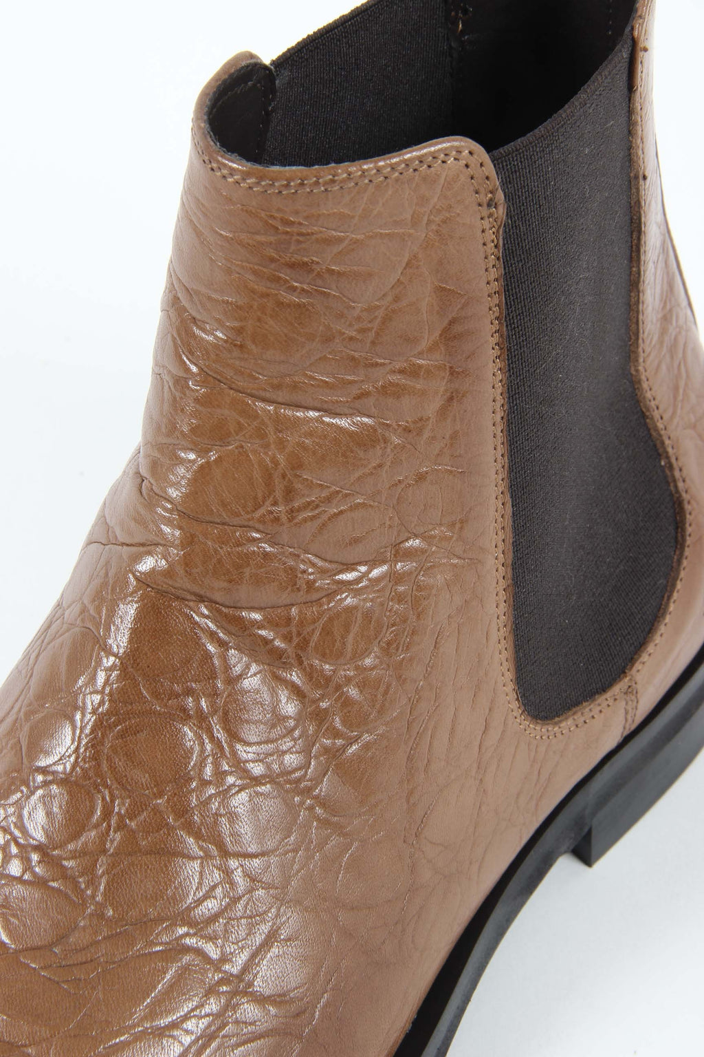 Stivaletto Donna V 1969 Italia B1578 COCCO CASHMERE CUOIO