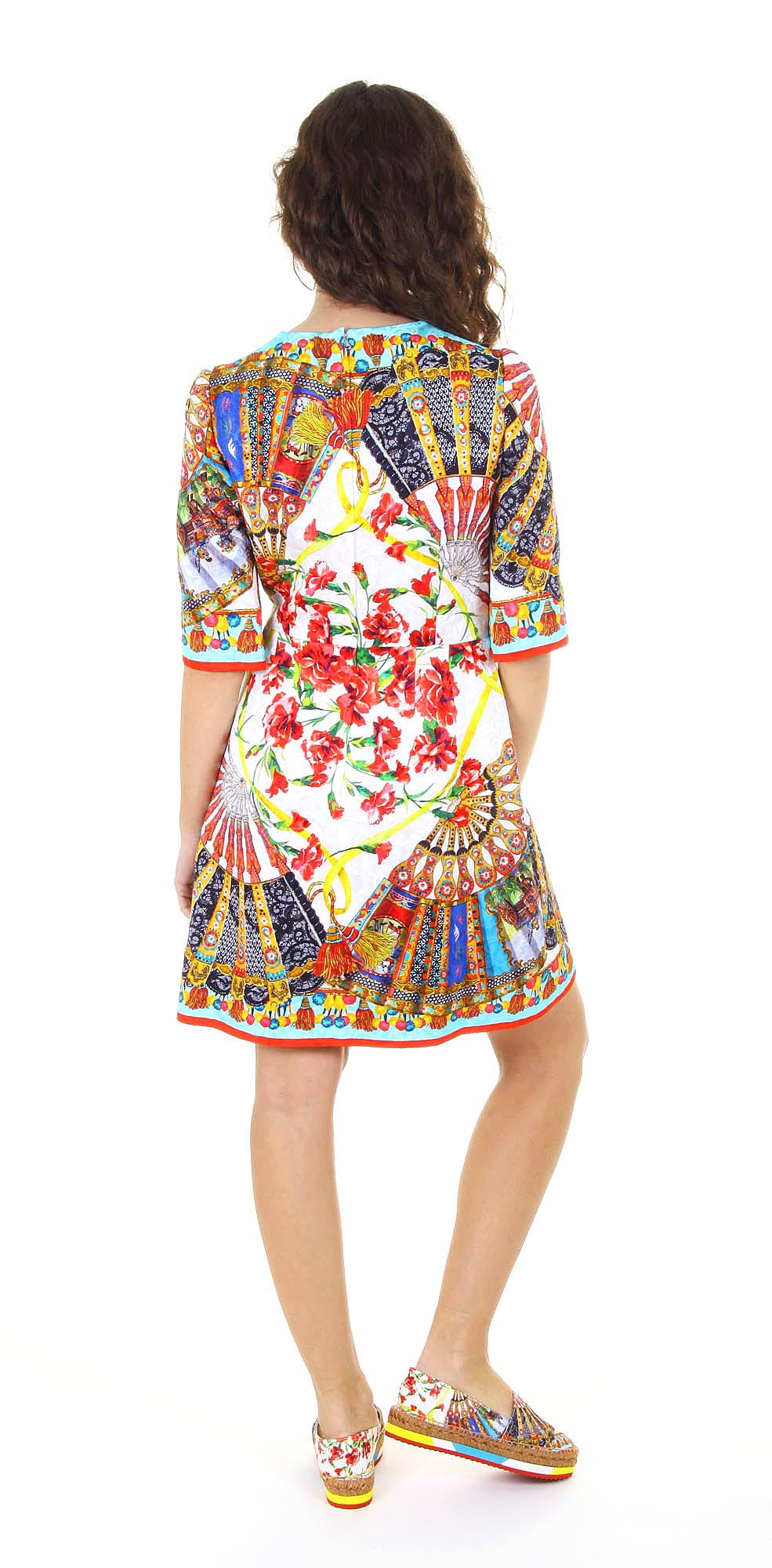 Abito da donna Dolce & Gabbana Carretto Siciliano F6OS8T FPMQL X0800