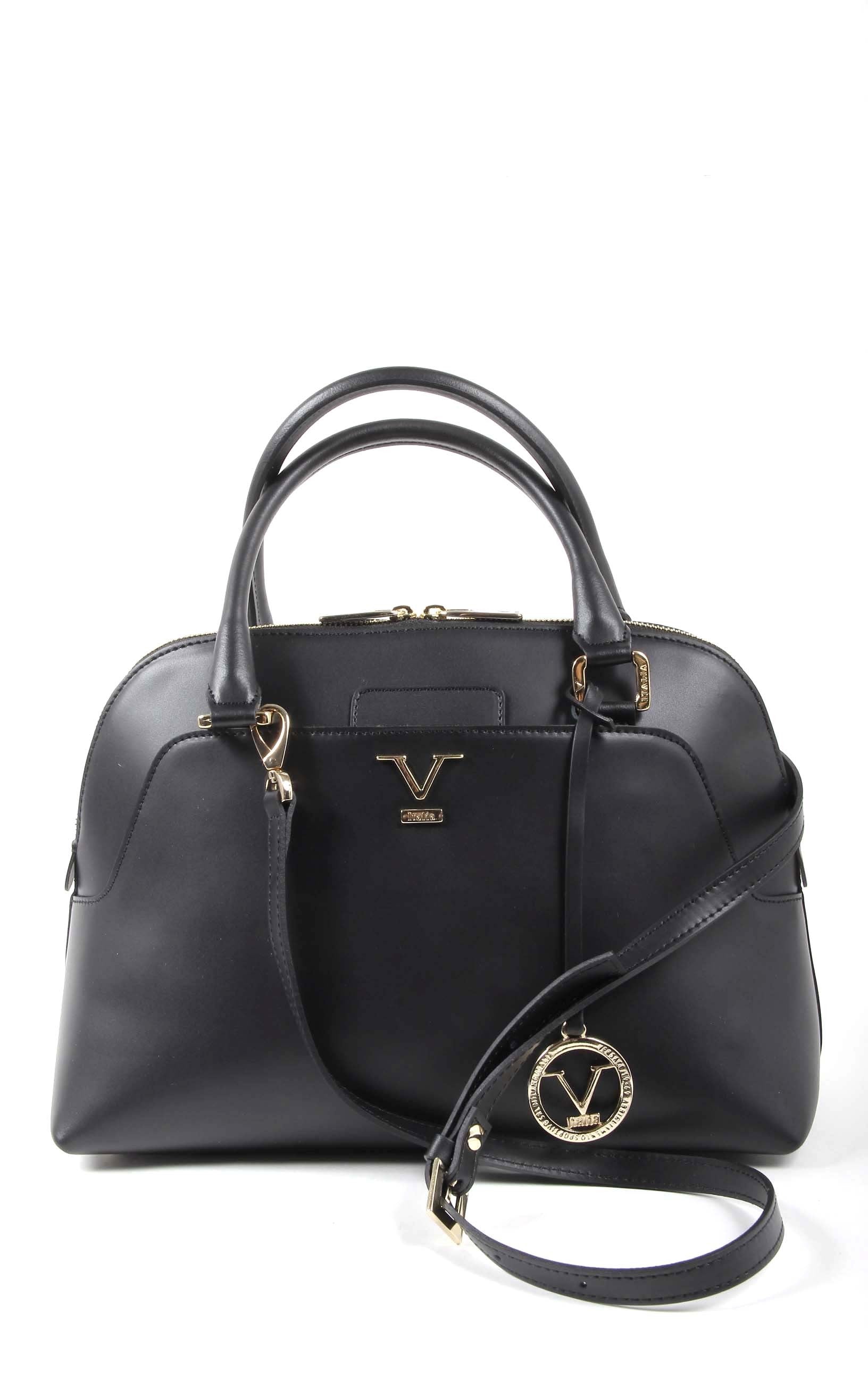 Borsa da donna V 1969 Italia C151-52 RUGA NERO