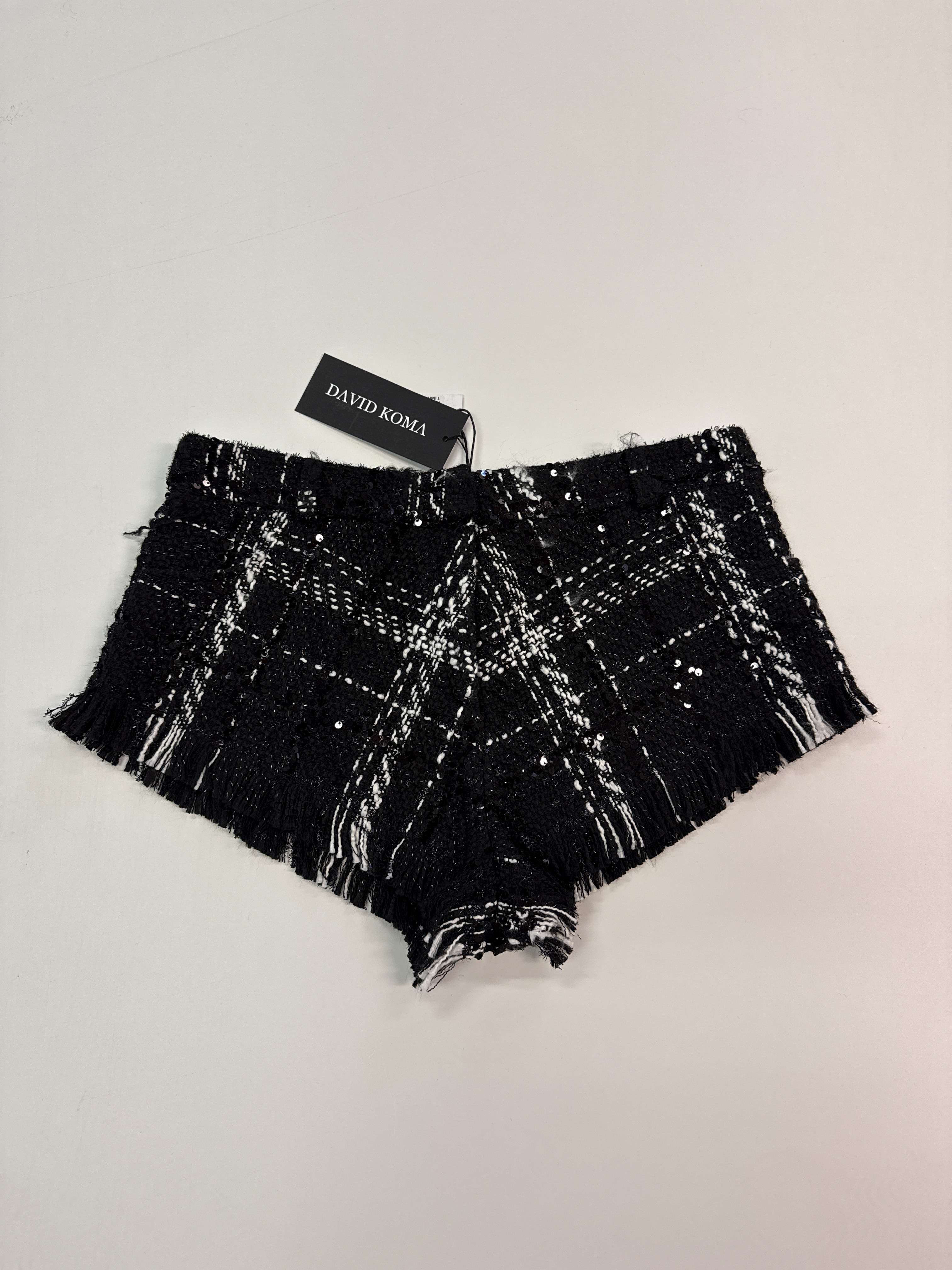 Abito da donna David Koma PF24DK34SH NERO 801